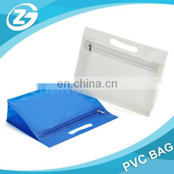 Clear PVC Makeup Bag / Zipper Front
