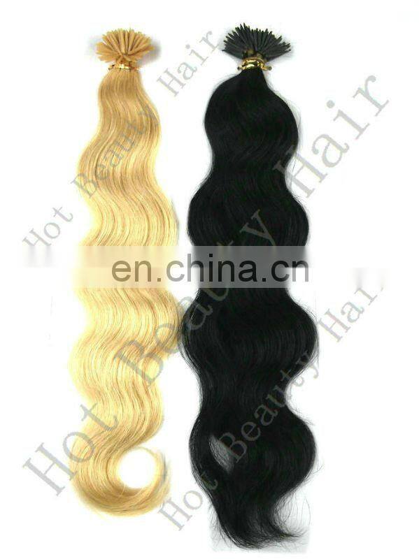 Pre-blond human hair for micro braids