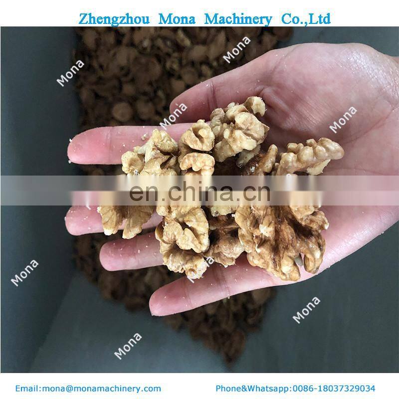 Industrial  walnut shelling machine / whole walnut kernel shell separator production line
