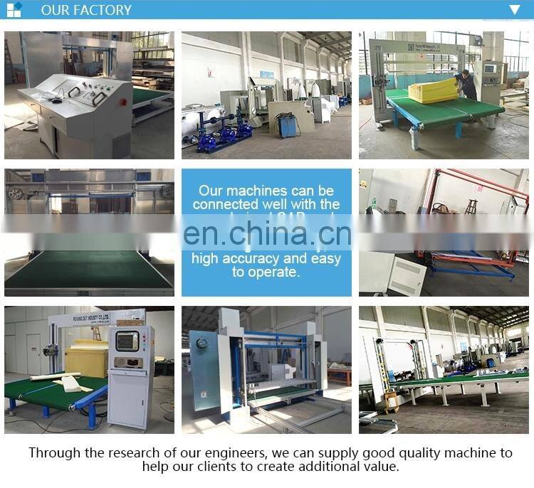 D&T CNC circular blade sponge cutting machine thermocol cutter