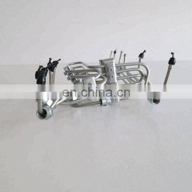 Diesel engine 6CT High pressure stainless steel fuel pipe 3415639 Injector Fuel Supply Tube