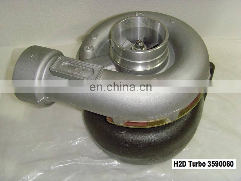 H2D Turbo 3590060 3590061 65091007188 65.09100-7188 65.09100-7188 Turbocharger for 1997-06 Daewoo Marine with D1146M Engine part