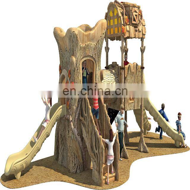 Factory price playground slide with climbing for children