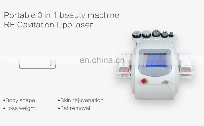 Body slimming machine cavitation rf vaccum cellulite slimming machine for sale