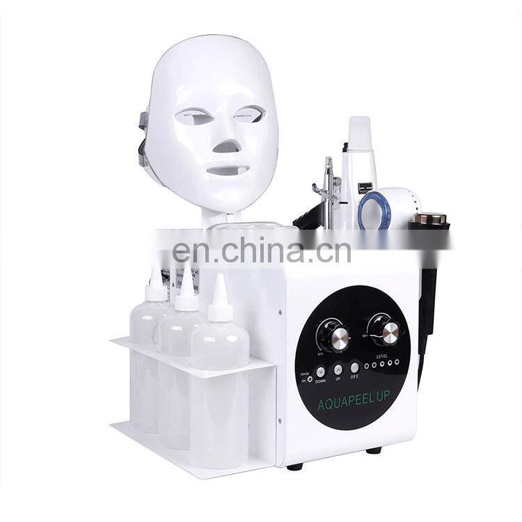 Facial skin scrubber exfoliation beauty machine for oxygen water hydra deep cleansing