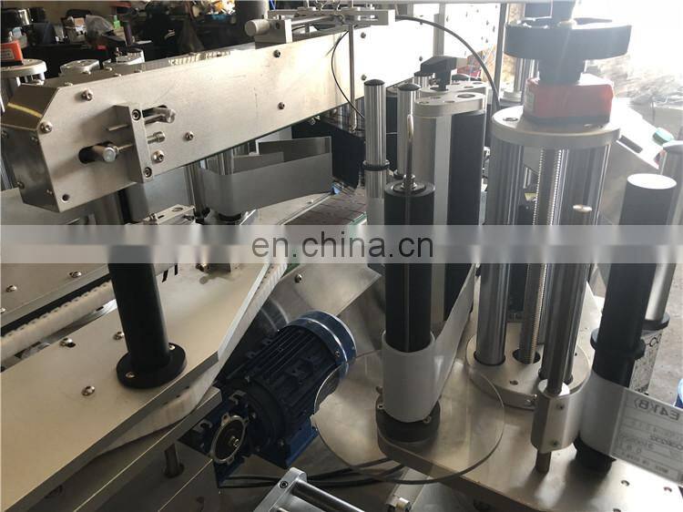 automatic round bottle and hexagon bottle labeling machine