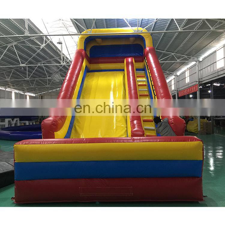 Outdoor High Quality Shark Double Lane Inflatable Slide Inflatable Mini Playground Water Slide For Sales