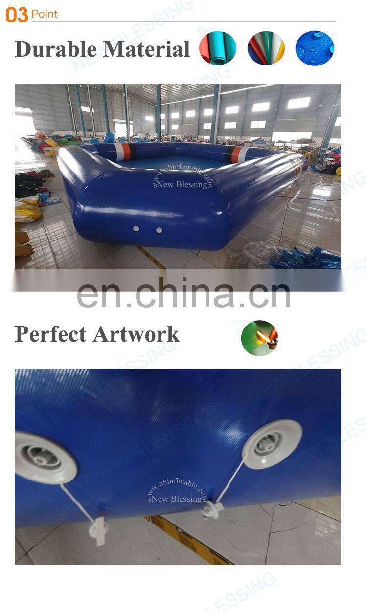 Large Inflatable Big Swimming Pool Children Commercial Grade PVC Kids Inflatable Swimming Pool For Sale