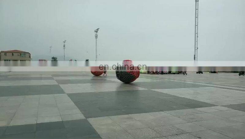 Red color outdoor kids amusement bumper ball human hamster balls