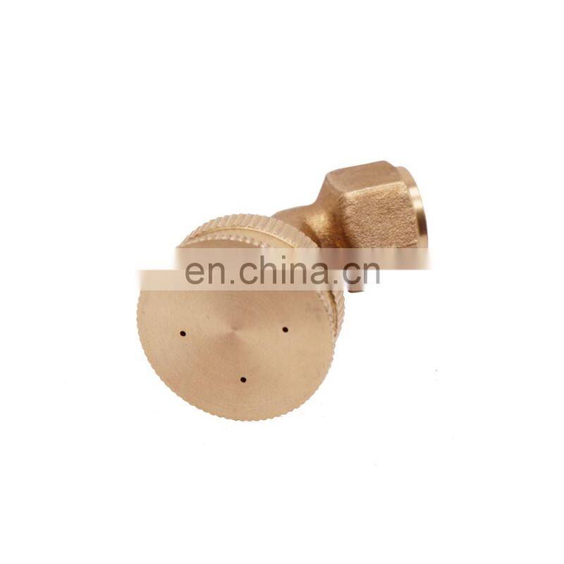 60 Degree single head 4-Hole garden misting spray nozzle