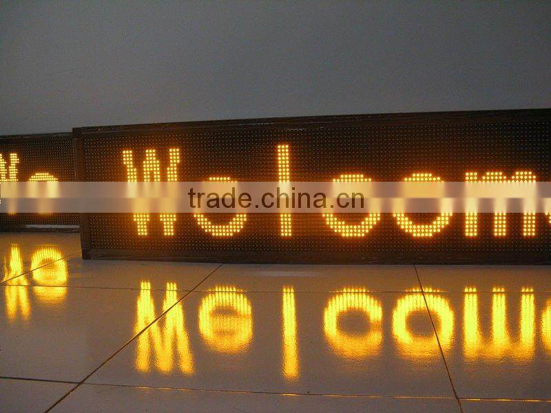 led car window display