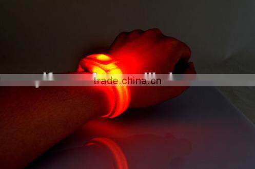 Cool Stylish Flashing LED Light Wrist Band Glow Armband Night Fun Wrist Strap