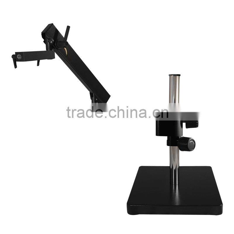 ZJ-710 Flexible Arm with Center Hole Heavy Microscope Base Stand