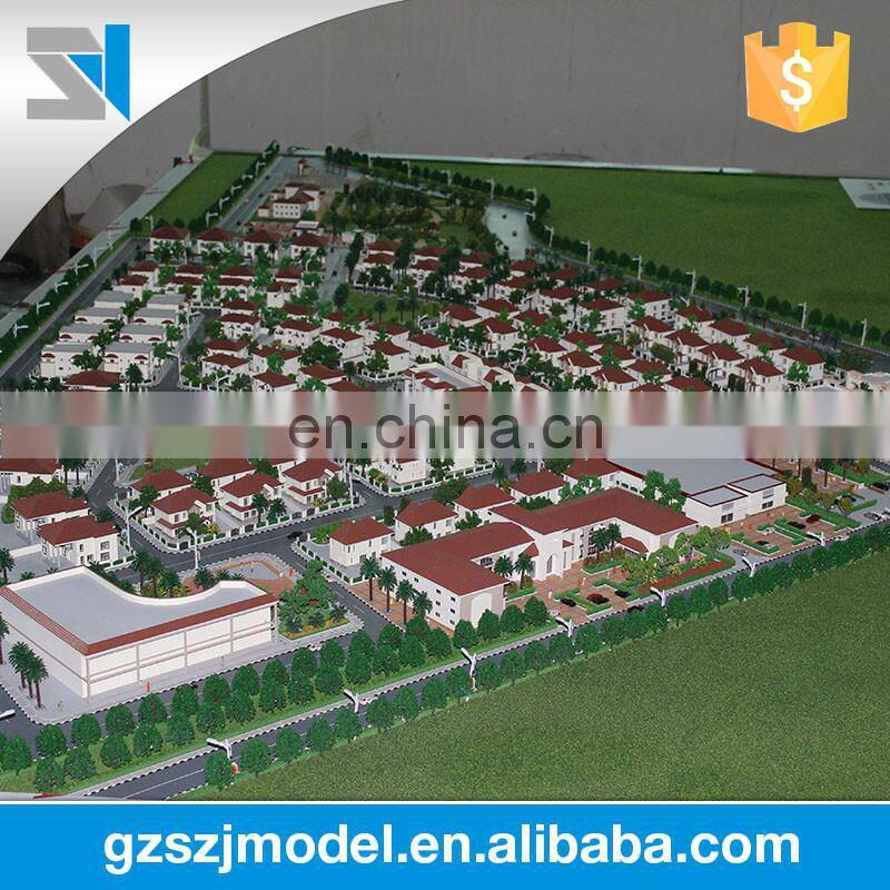 Villa house plan house model for real estate, Master model with modern house design