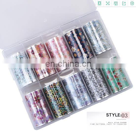 Personal Care Nail Art Fashion False Nails 3d polish nail art stickers