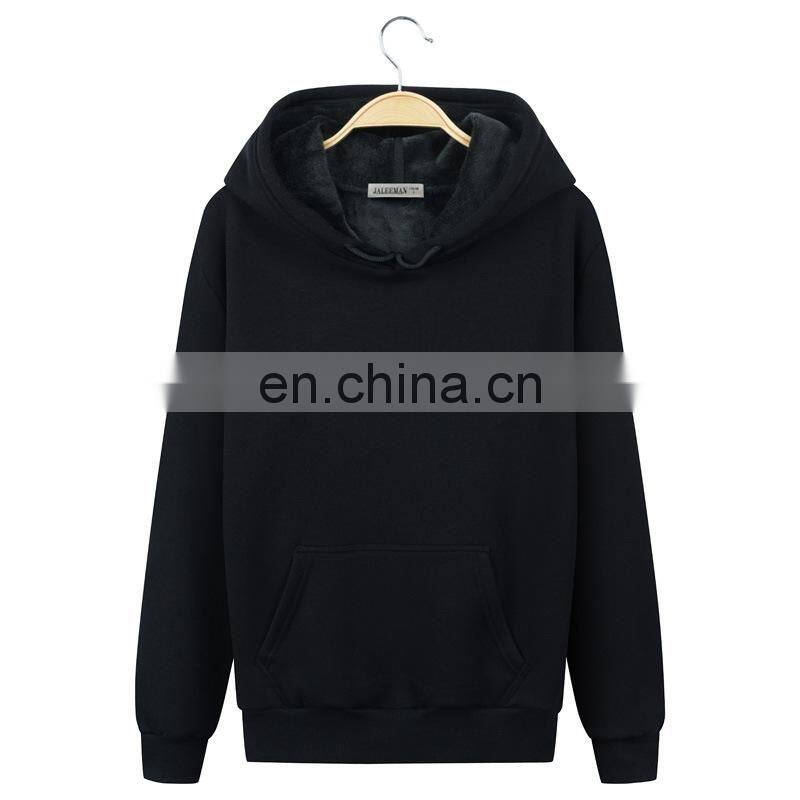 Wholesale custom LOGO cotton men and women couple wear plus size casual sports pullover hooded sweater men