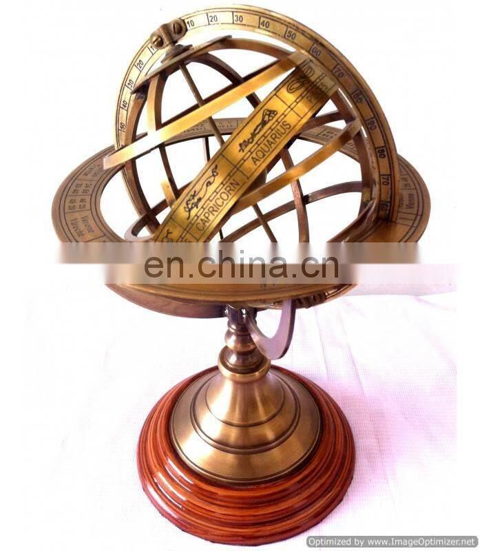 metal & plastic globe