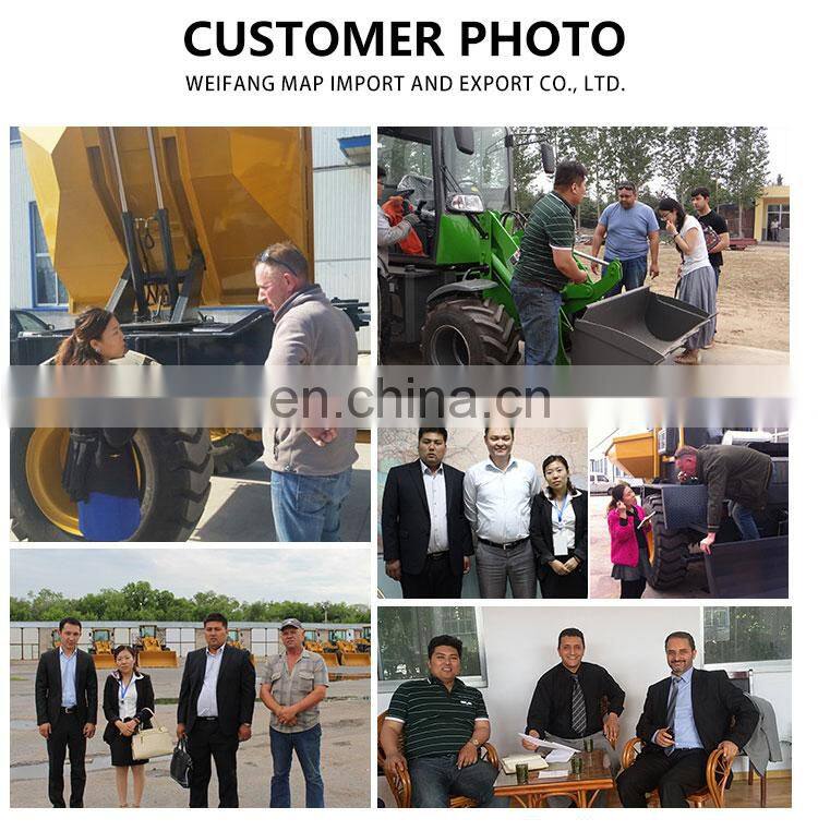 After-sales Service Provided CE Certification 2 ton ZL20 Mini Joystick Control Bucket loader