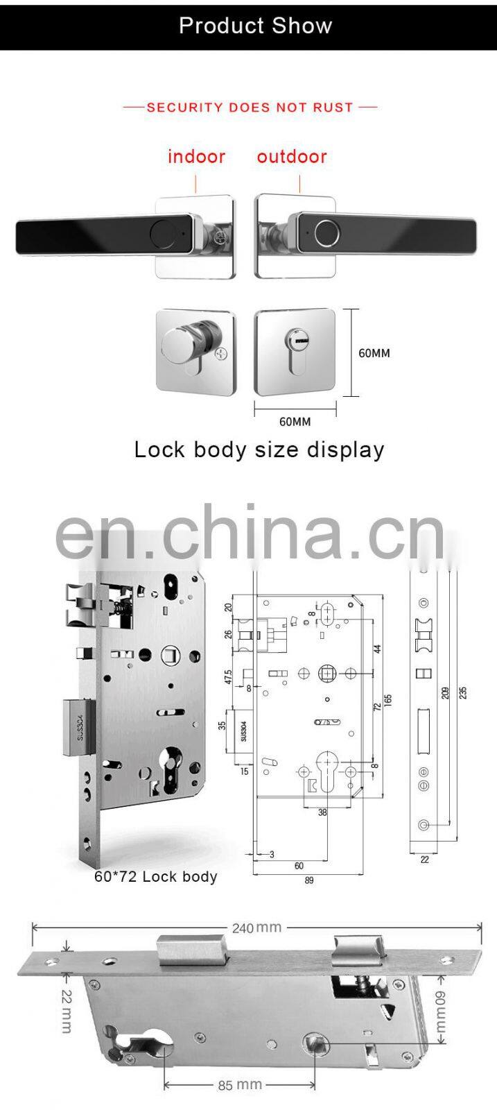 Discount RFID Key Card Smart Hotel Room Rf Cards Door Lock With Management System Software