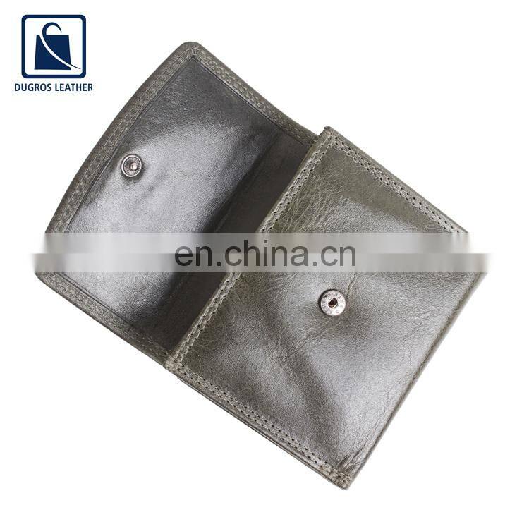 Luxury and Eye Catching Pattern Wholesale Chairman Lining Genuine Leather Wallet for Men