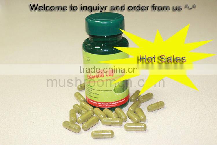 2015 new hot sales products cell broken organic chlorella capsules