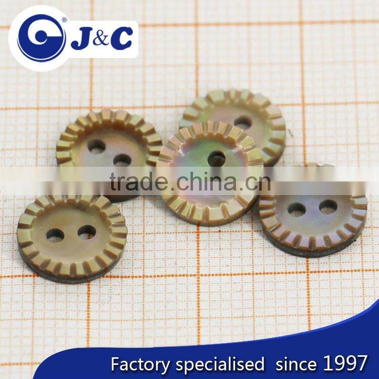 flower shape sea shell pearl of mother studs