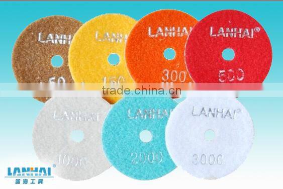 Polishing pad for sander