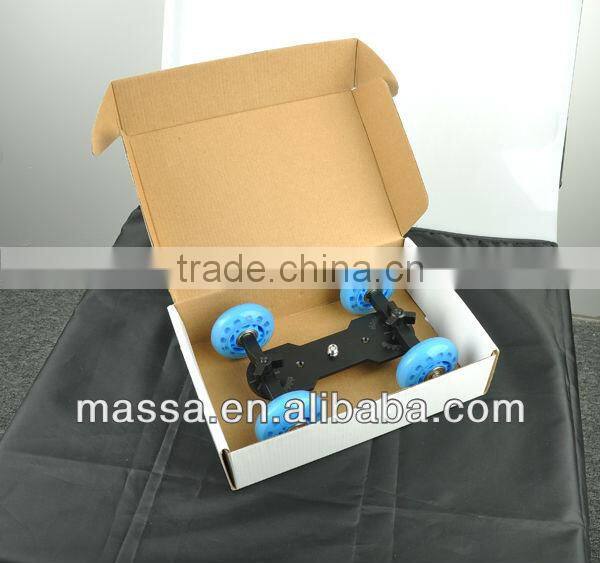 Tabletop Super quiescent Dolly Skater Car For camera