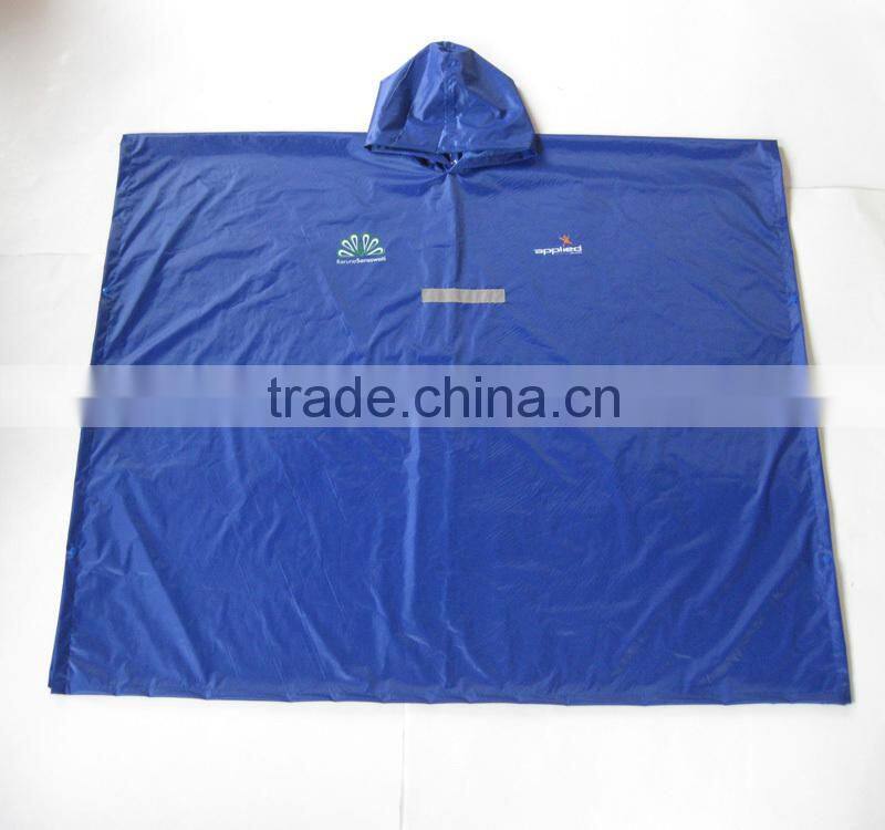 hand made hooded long rain coat