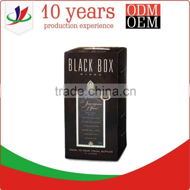 New style corrugated wine box with window
