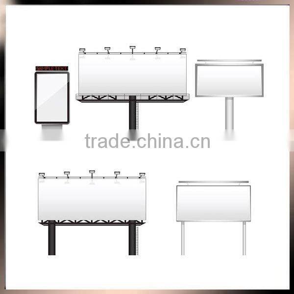 2015 plastic fold up signs, coroplast collapsible sign