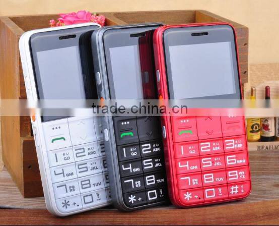 SOS senior phone healthy care GSM senior people with heart rate monitor products for the elderly