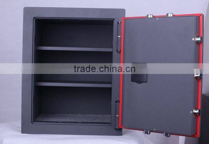 Big fireproof safe box with door 10mm and double wall, fireproof storage boxes