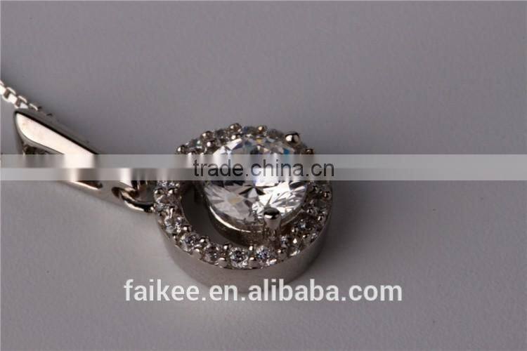 Cheap 925 Sterling Silver Pendant Necklace,Classic Silver Pendant,925 sterling silver diamond necklace
