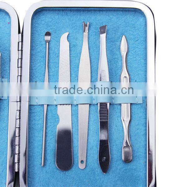 Hot-selling 9pcs beauty manicure tool for girls