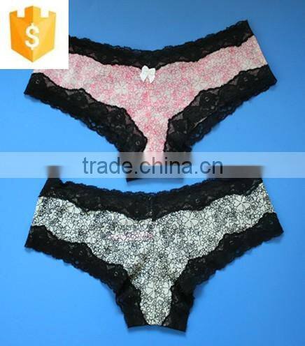 T Pants Fashion Intimates Briefs Sexy Embroidery G-Strings Sexy Lady Lace Underwear