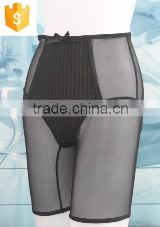 Hot summer top quality transparent mesh design shapewear