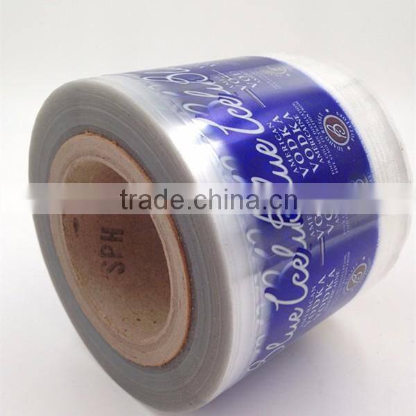 custom printing plastic sticker for food with FDA