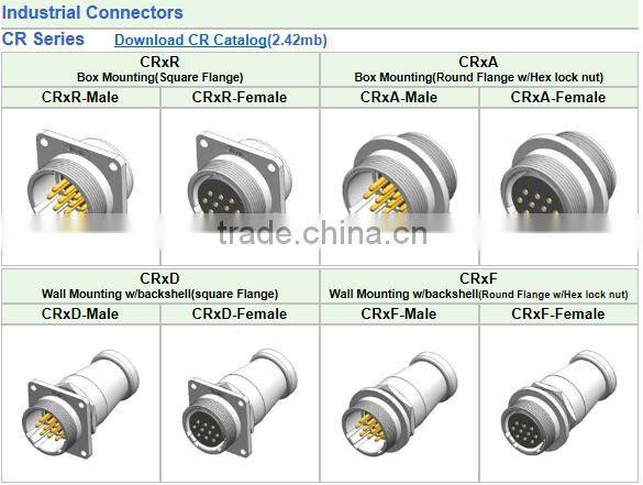 Circular PCB Mount Connector IP67 Waterproof Circular connector