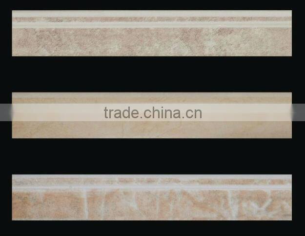 Red Body Ceramic Skirting Tile