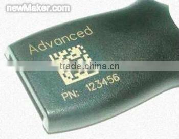 ROHS standard bar code and planar bar code atomatically laser marker price