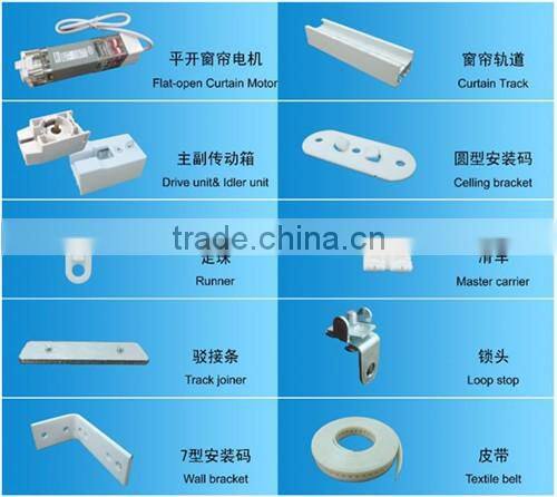 Wireless remote electric motorized shutter