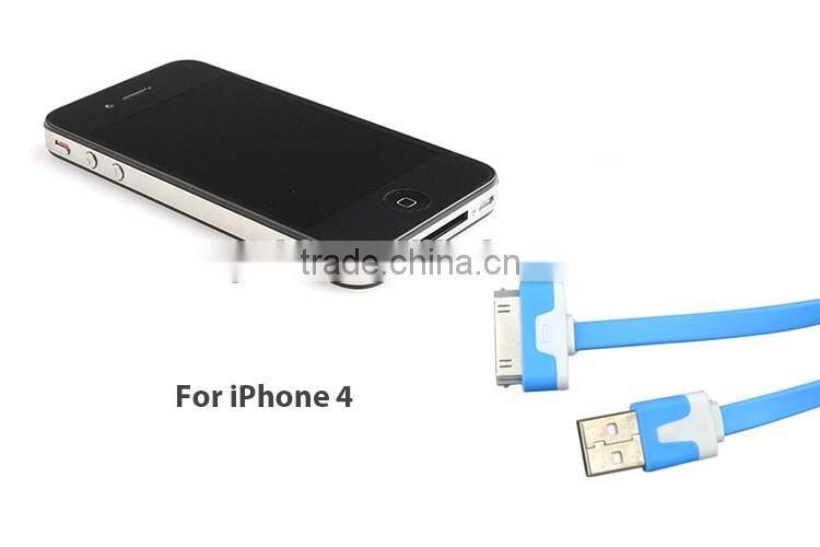 Wholesale PVC Micro USB Sync Charger Data Cable charger for i4