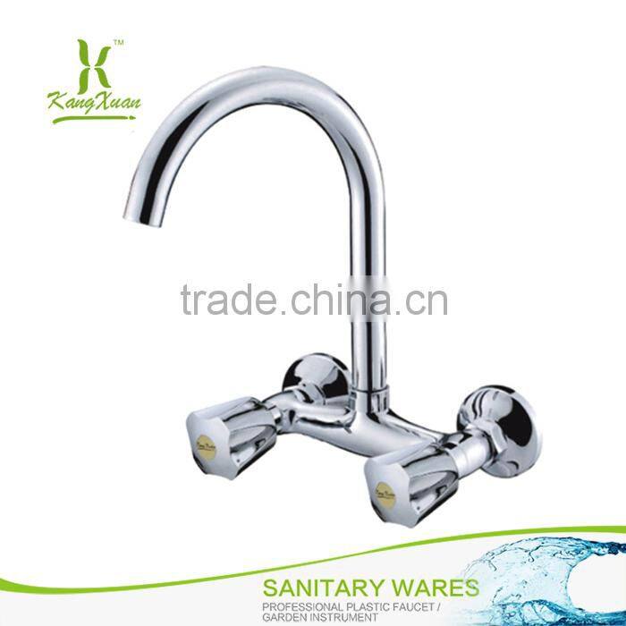 Water Mixer Chromed Plastic Kitchen Faucet