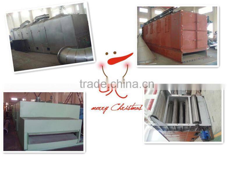 Mesh belt dryer for eggplant