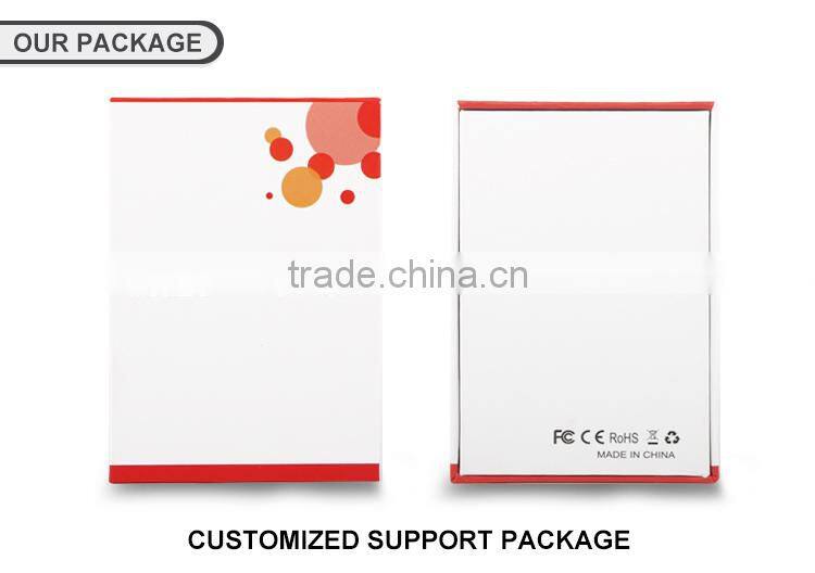 holly slim abs mobile power bank with built in cable/power charger