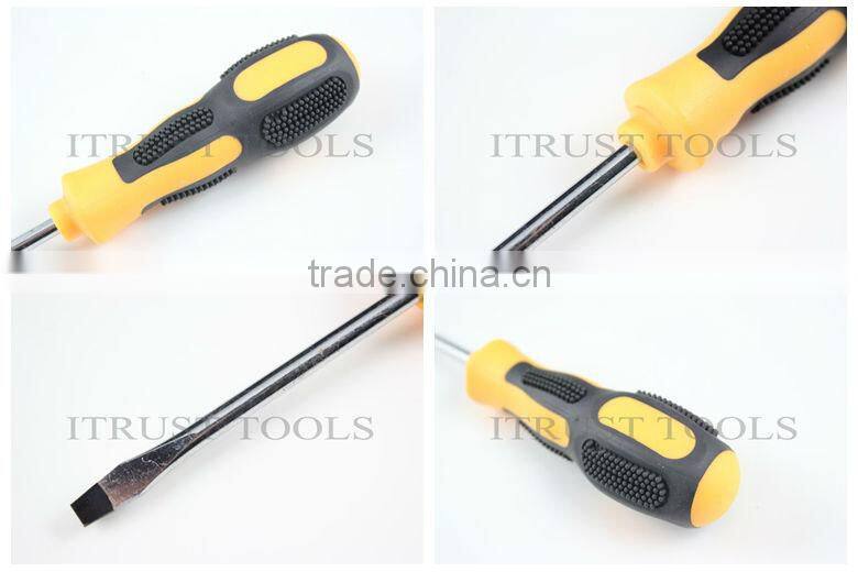 Message Handle Black Head Slotted Screwdriver