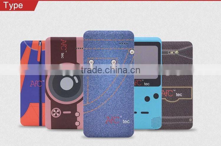 4000mAh free logo printing power bank mobile charger