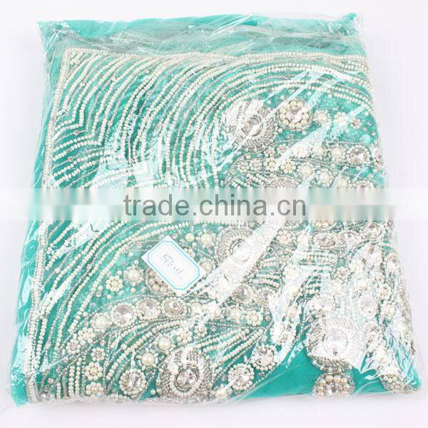 fancy blue dubai kaftan dress (KFT-003)