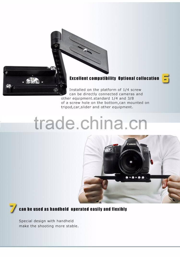 2016 photography foldable shape Z mini ball head outdoor remote pan tilt for Cannon,Nikon or DSLR camera